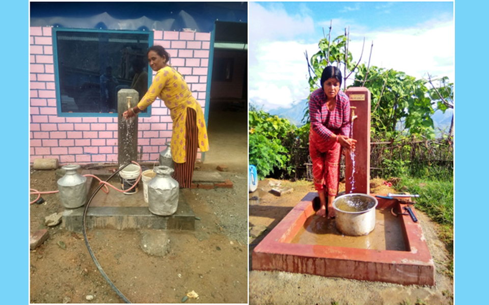 रेडक्रस सिन्धुलीद्धारा खानेपानी आयोजनाहरु सम्पन्न