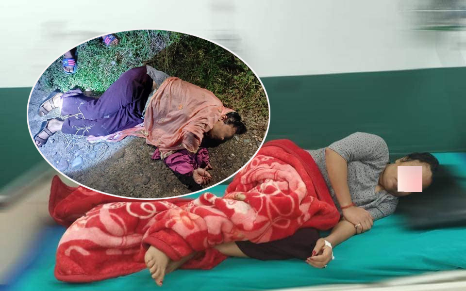 सिन्धुलीमा हात बाँधेर फ्याँलिएको अवस्थामा महिला फेला