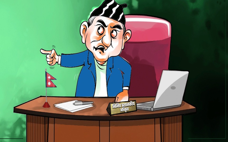 नयाँ प्रशासकीय अधिकृत नआएपछि फेरि पुरानै अधिकृतले सम्हाले गाउँपालिका