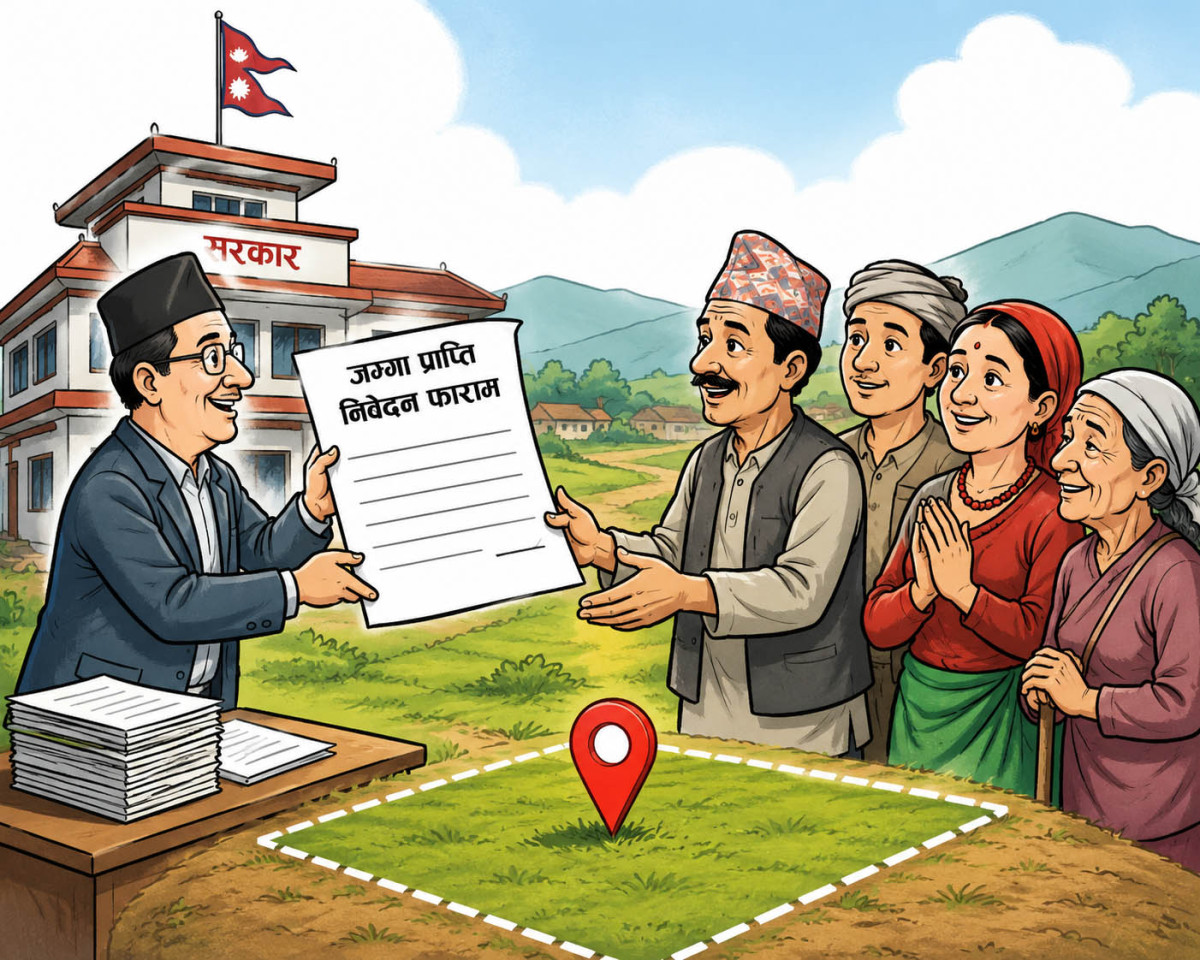 भूमिहीनलाई जग्गा : ३५ दिनभित्र आवेदन दिनुपर्ने