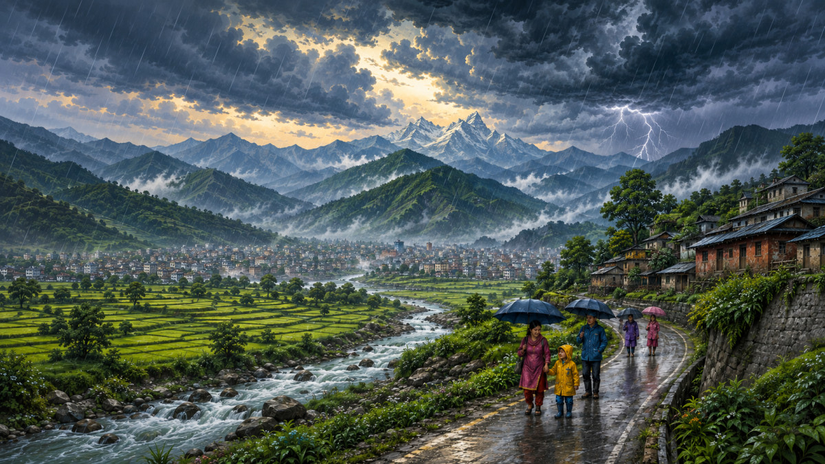यस्तो छ आजको मौसम पूर्वानुमान